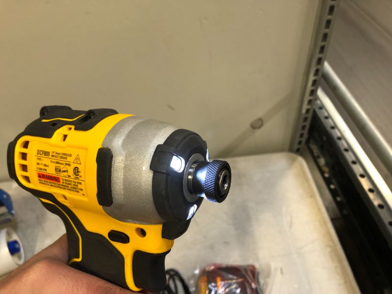 Photo 5 of ATOMIC 20-Volt MAX Cordless Brushless Compact 1/4 in. Impact Driver Kit/w ATOMIC 20V 1/2 in. Drill/Driver (Tool-Only)
