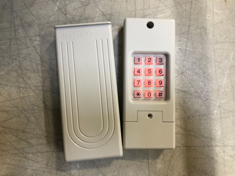 Photo 2 of Universal Clicker Garage Door Keypad
