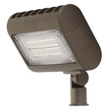 Photo 1 of Feit Electric Switch Hardwired LED Bronze Floodlight