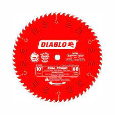 Photo 1 of 10 in. x 60-Tooth Fine Finish Circular Saw Blade
