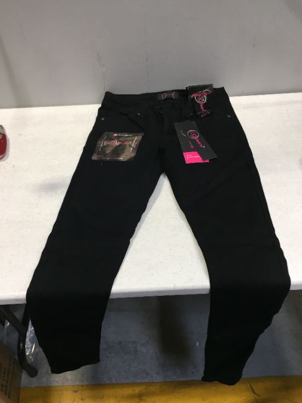 Photo 1 of Cover Girl Jeans Women Juniors Mid Rise Slim Fit Stretchy Skinny Jeans Size 5/6 BLACK (31" Inseam)