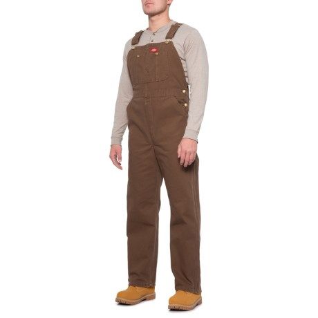 Photo 1 of Dickies Men's Classic Bib Overalls - Timber Brown Size 44 30 (DB100)
size 