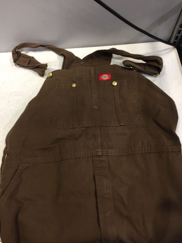 Photo 2 of Dickies Men's Classic Bib Overalls - Timber Brown Size 44 30 (DB100)
size 