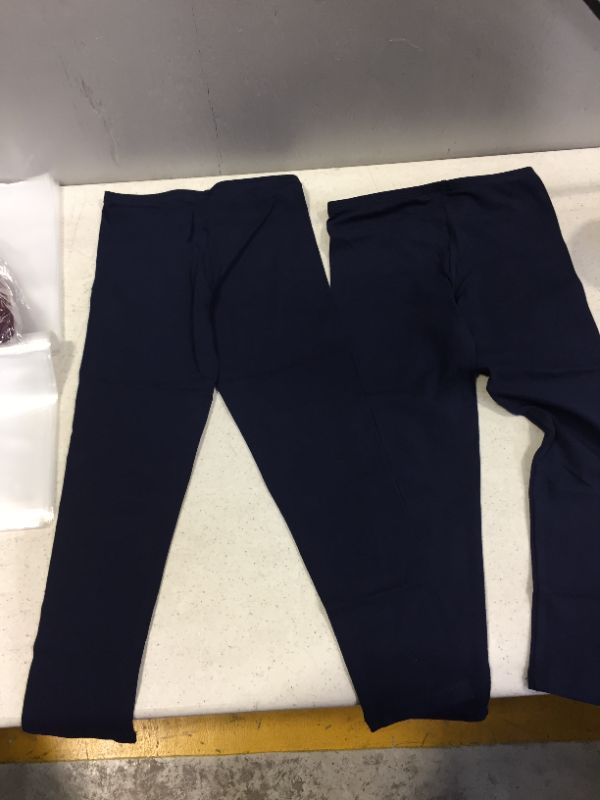 Photo 2 of Hanes Girls' Cotton Stretch Leggings(Little Girls & Big Girls) Size: S