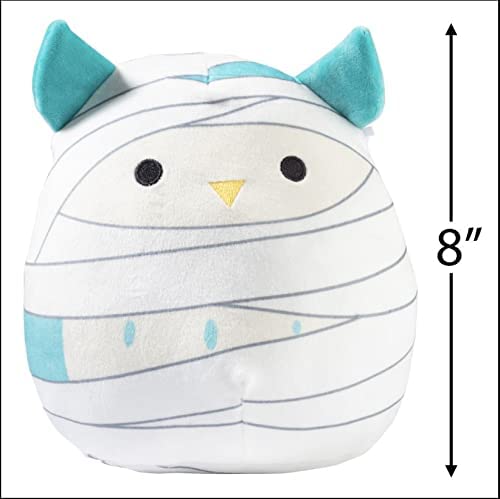 Photo 1 of Squishmallows 8" Winston The Mummy Owl - Official Kellytoy Exclusive Halloween Plush - Cute and Soft Stuffed Animal Toy - Great Gift for Kids
