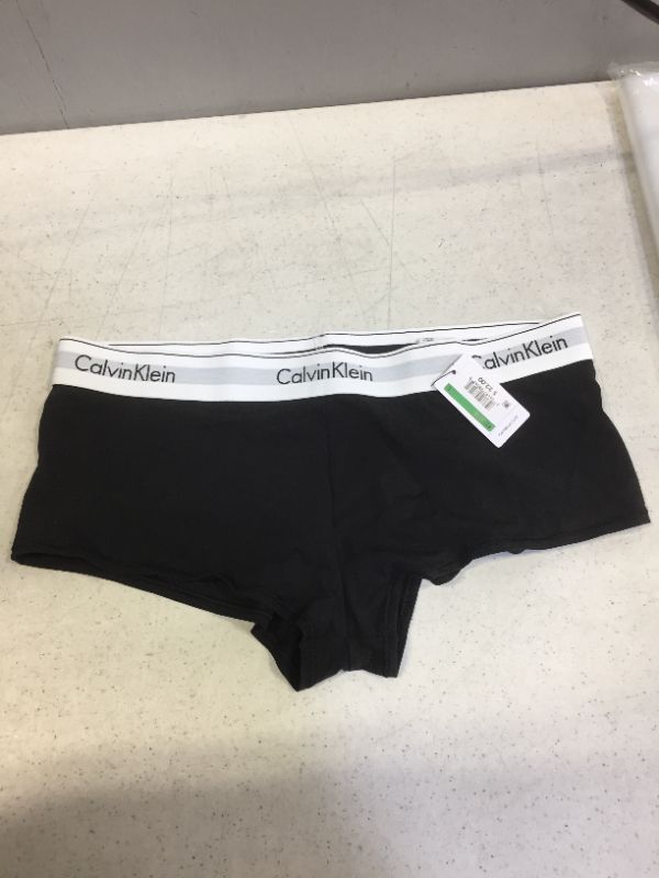 Photo 2 of Calvin Klein Women's Modern Cotton Boyshort Panty
SIZE LARGE