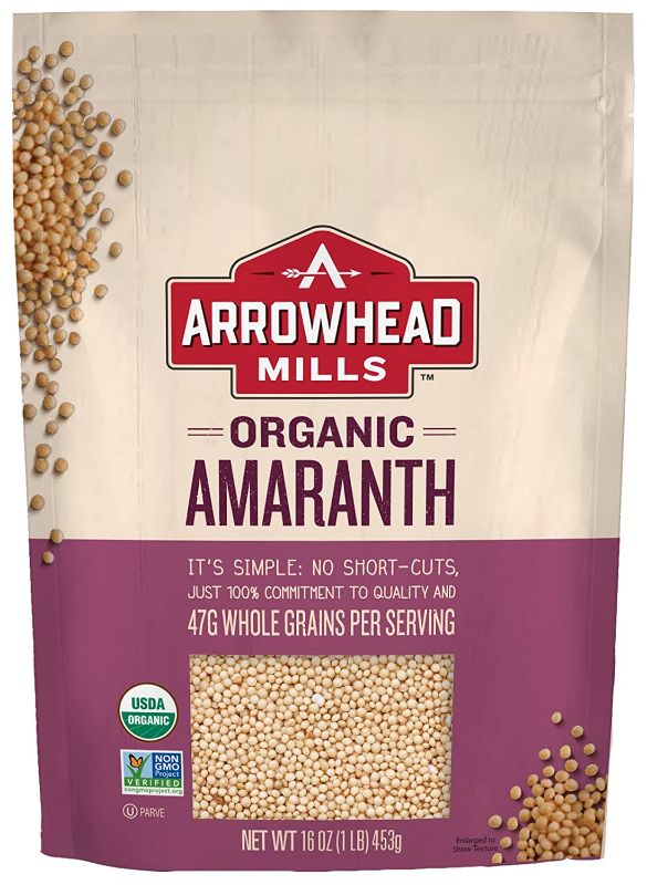 Photo 1 of 2 Arrowhead Mills Organic Amaranth BB 20NOV21
