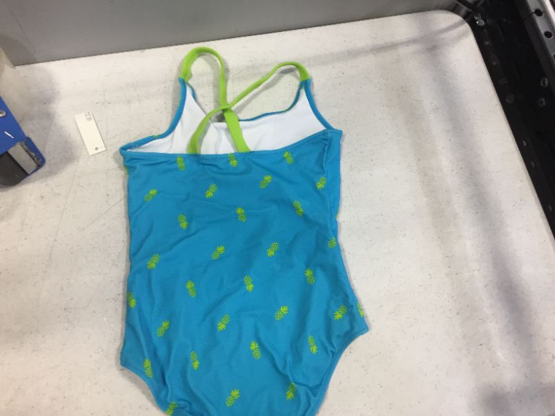 Photo 2 of Amazon essentials girls bathing suit sz L