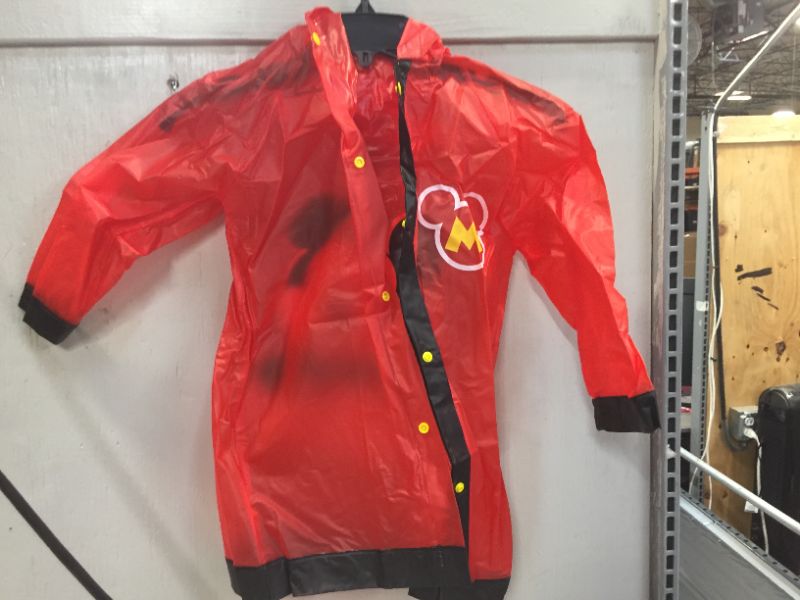 Photo 1 of Mickey Mouse umbrella and rain jacket 