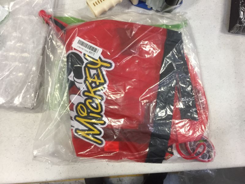 Photo 1 of Mickey Mouse umbrella and rain jacket 