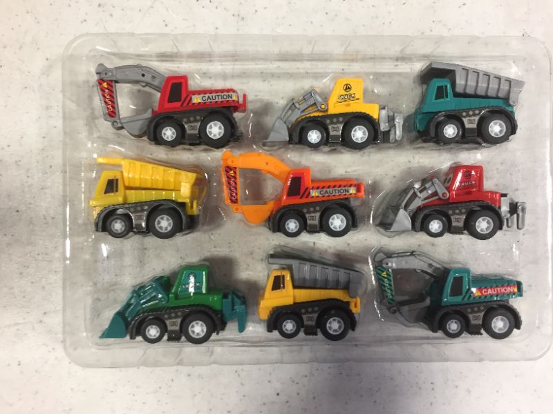 Photo 1 of 9 pcs construction cite machinery toys 