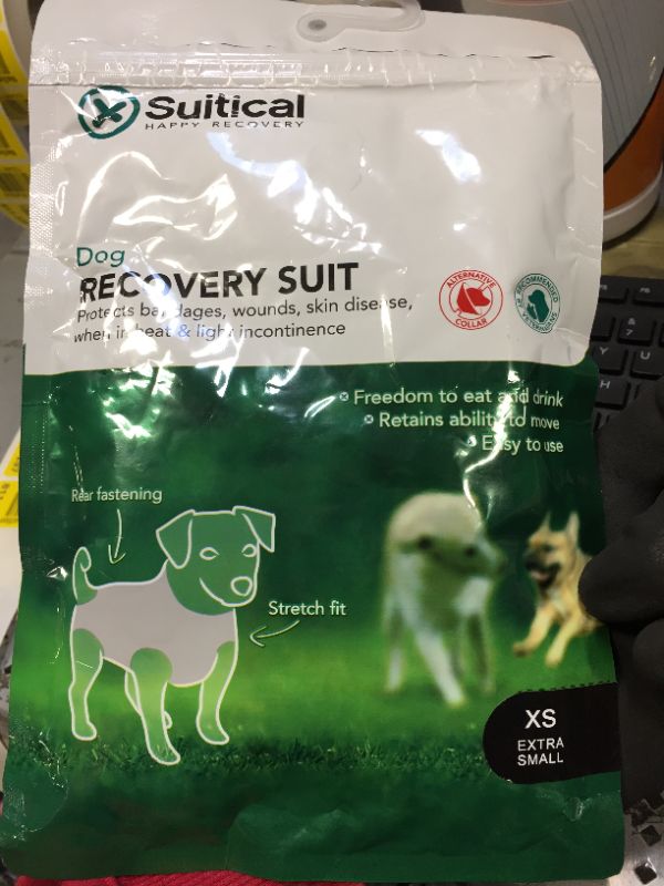 Photo 2 of X Small Suitical Recovery Suit for Dog, Black
