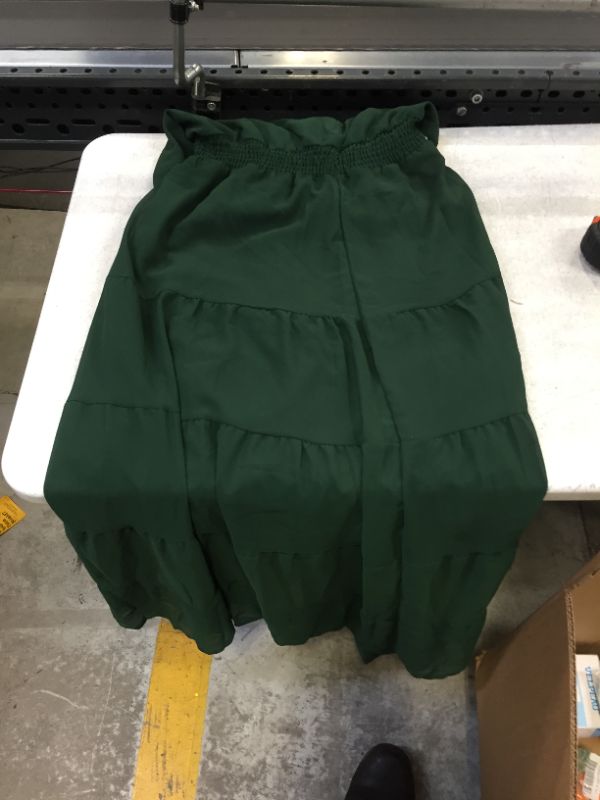 Photo 1 of Generic women's green dress. size M