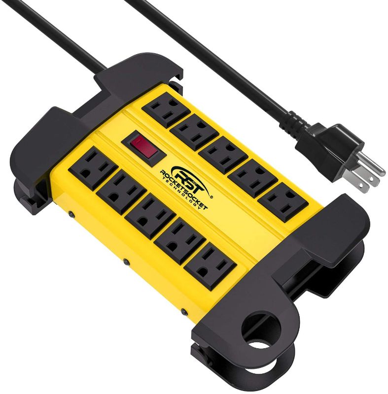 Photo 1 of Heavy Duty Power Strip Metal Surge Protector