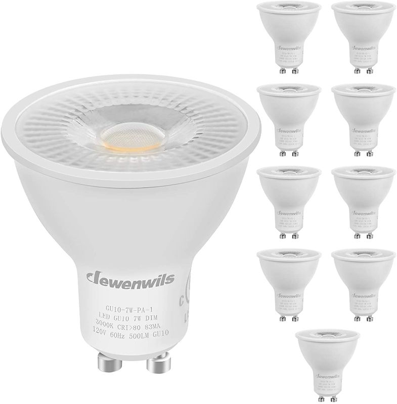 Photo 1 of DEWENWILS 10-Pack GU10 LED Dimmable Bulb