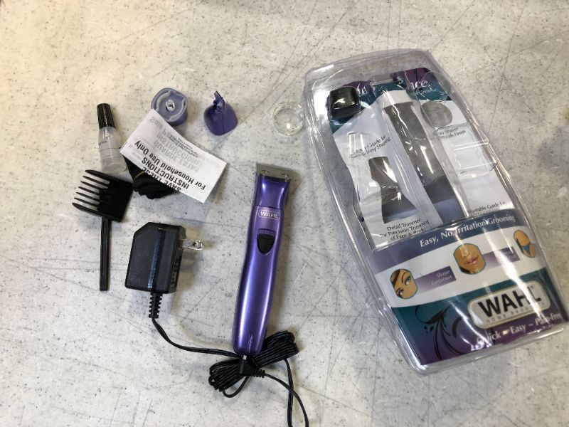 Photo 2 of Wahl Pure Confidence Rechargeable Electric Trimer, Shaver, & Detailer for Smooth Shaving & Trimming of the Face,