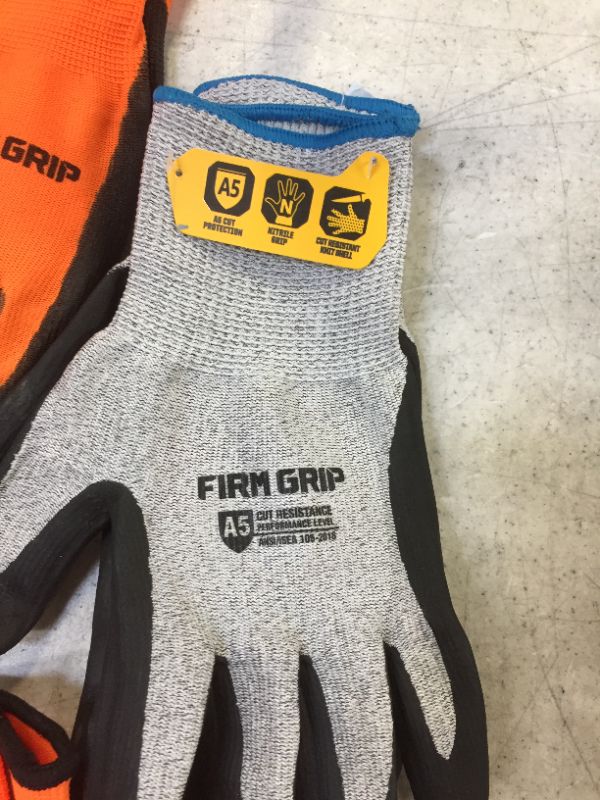 Photo 4 of 10 pairs of work gloves size large 