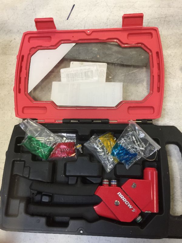 Photo 3 of Arrow RT187SHK 1-Handed Swivel Riveter Kit