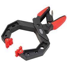 Photo 1 of 2 in. Capacity Square Jawed Ratcheting Hand Clamp with 2 in. Throat Depth
