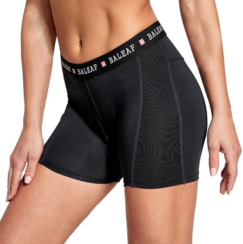 Photo 1 of BALEAF Women's Bike Shorts 3D Padded Cycling Underwear Bicycle Road Biking Breathable MTB Breathable size medium 