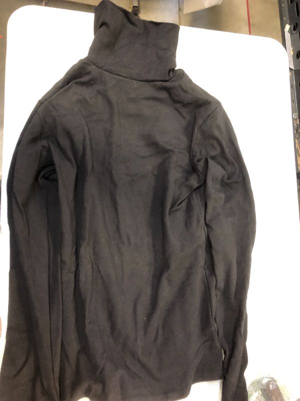 Photo 1 of mens turtle neck color black size medium 