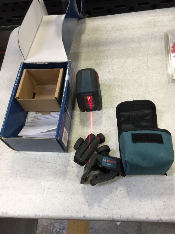 Photo 1 of Bosch 30 ft. Self-Leveling Cross-Line Laser Level - GLL 30