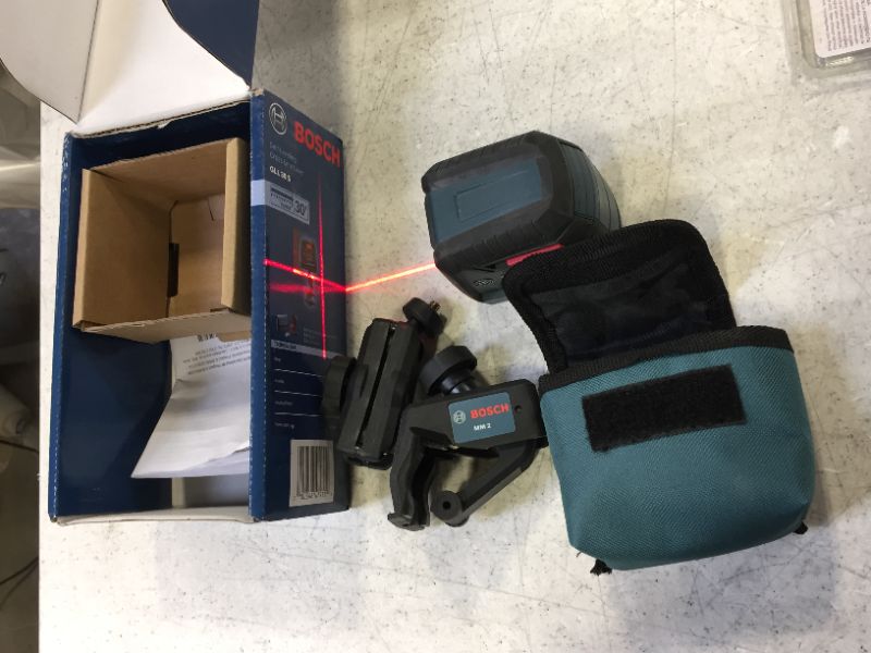 Photo 1 of Bosch 30 ft. Self-Leveling Cross-Line Laser Level - GLL 30