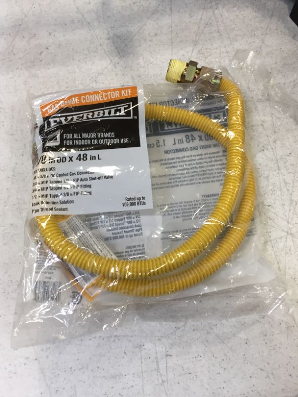 Photo 2 of Everbilt 4 ft. Gas Range Connector Kit