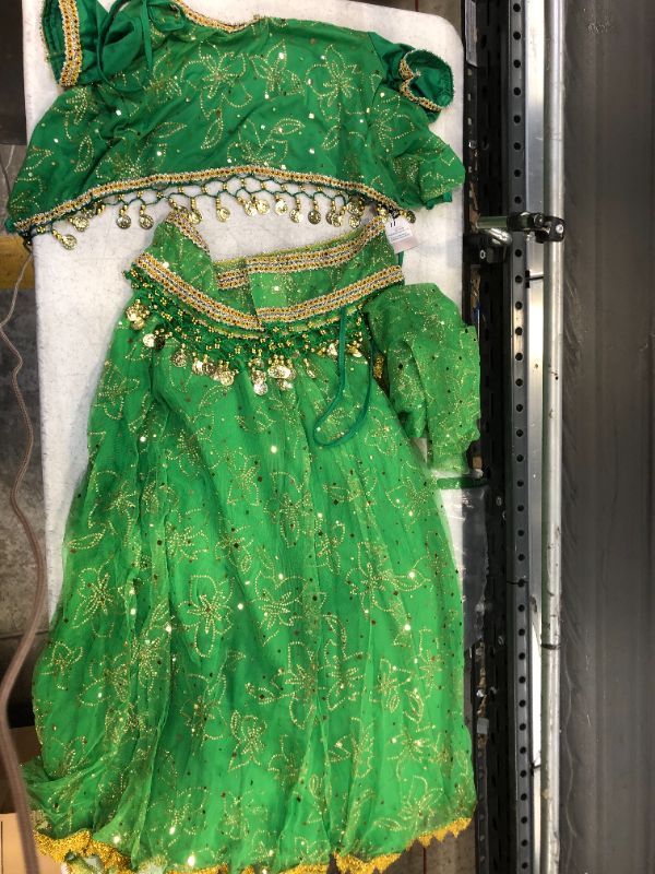 Photo 1 of middle eastern women outfit color green size medium 