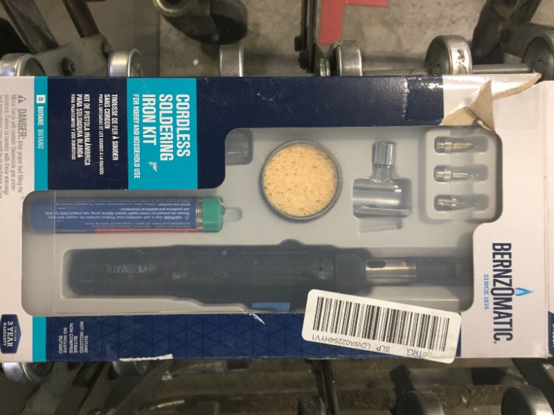 Photo 1 of BernzOmatic Lead-Free Soldering Kit