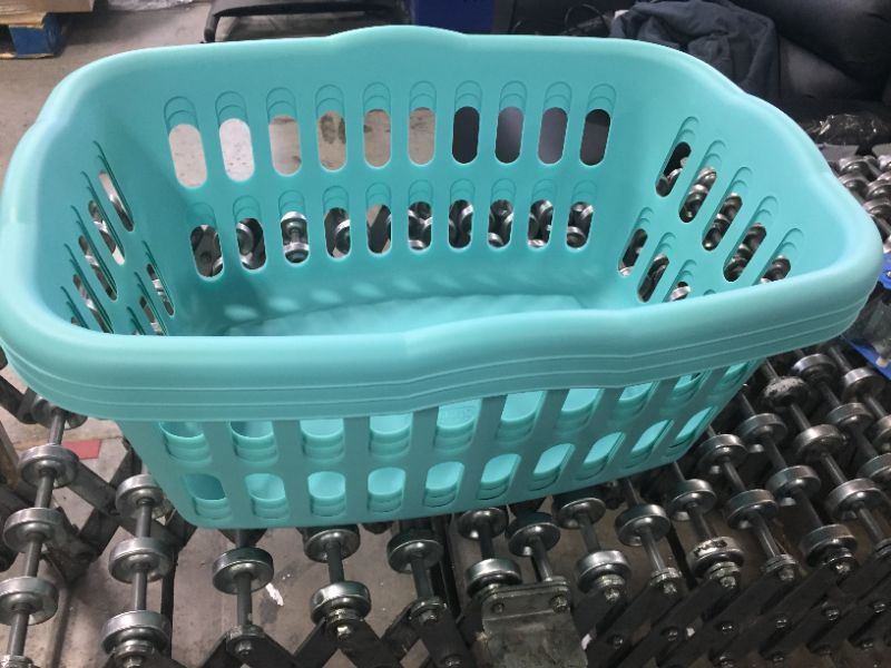 Photo 2 of 1.5 bushel rectangular laundry basket turquoise - room essentials PACK OF 3 