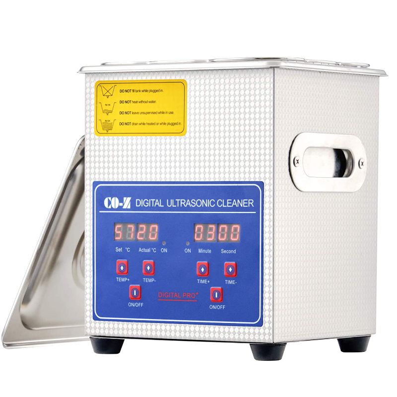 Photo 1 of CO-Z 2L Ultrasonic Cleaner with Digital Timer and Heater, Professional 40kHz Retainer Denture and Jewelry Cleaner, Home Ultrasonic Cavitation Machine for Glasses Watches Electronic Dental Tools More
