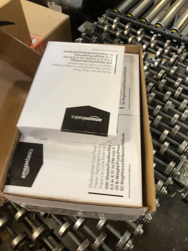 Photo 2 of Amazon Basics Multipurpose Copy Printer Paper - White, 8.5 x 11 Inches, 7 Ream Case (4,000 Sheets)
