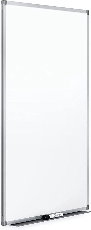 Photo 1 of Quartet Dry-Erase Board, 6' x 4' Foot Whiteboard, Aluminum Frame (85343N)
