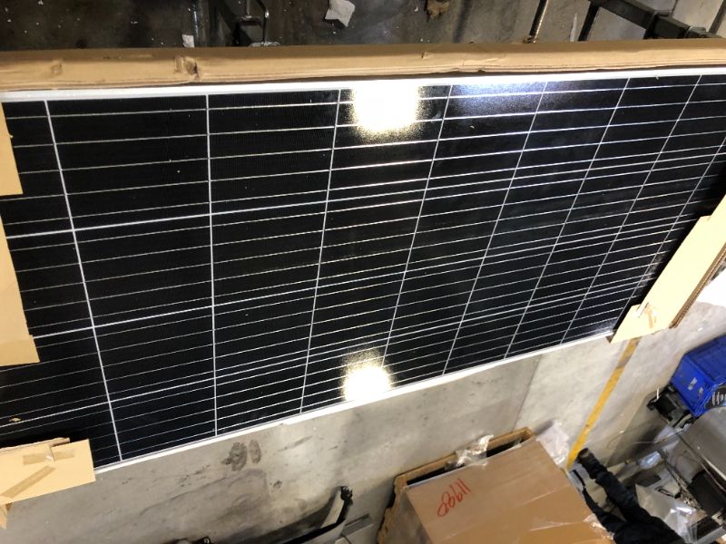 Photo 3 of BougeRV 5BB 180 Watts Mono Solar Panel, 12 Volts Monocrystalline Solar Cell Charger High Efficiency Module for RV Marine Boat Off Grid
