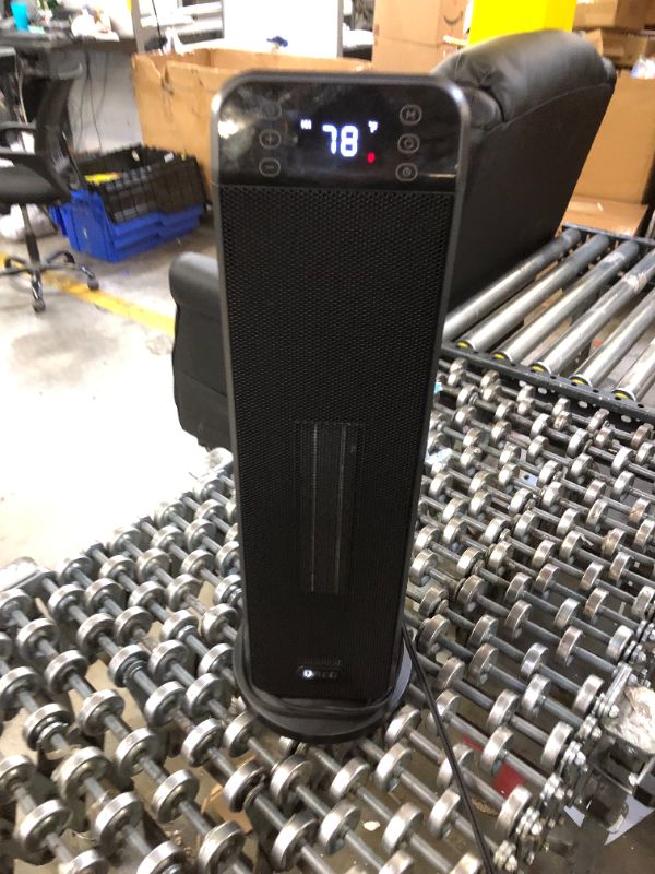 Photo 1 of Space Heater, Safest 1500W PTC Dreo 24" Ceramic Tower Electric Space Heaters with Remote for Home
