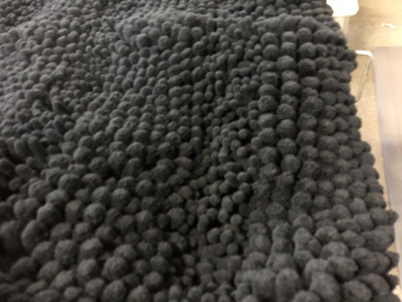 Photo 3 of bathroom rug black 