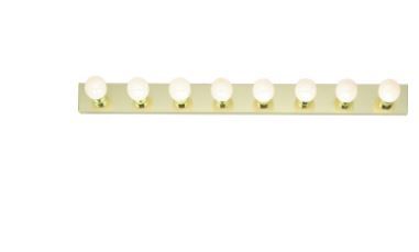 Photo 1 of Nuvo Lighting 77/191 Bathroom Fixtures Indoor Lighting Vanity Strip ;Polished Brass
