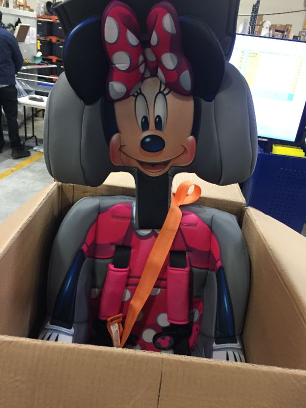 Photo 3 of Kids'Embrace Disney Minnie Mouse Combination Harness Booster Car Seat