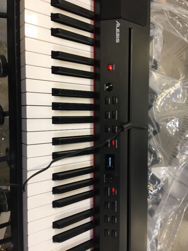 Photo 3 of Alesis Prestige Artist - 88 Key Digital Piano with Full Size Graded Hammer Action Weighted Keys, Multi-Sampled Sounds, 50W Speakers, FX and 256 Polyphony
