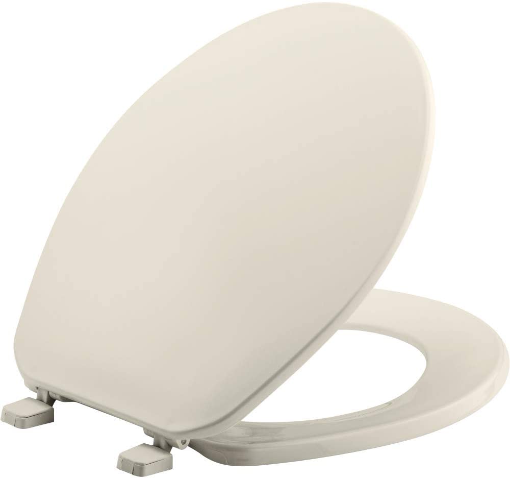 Photo 1 of 70 346 Toilet Seat, Round, Plastic
