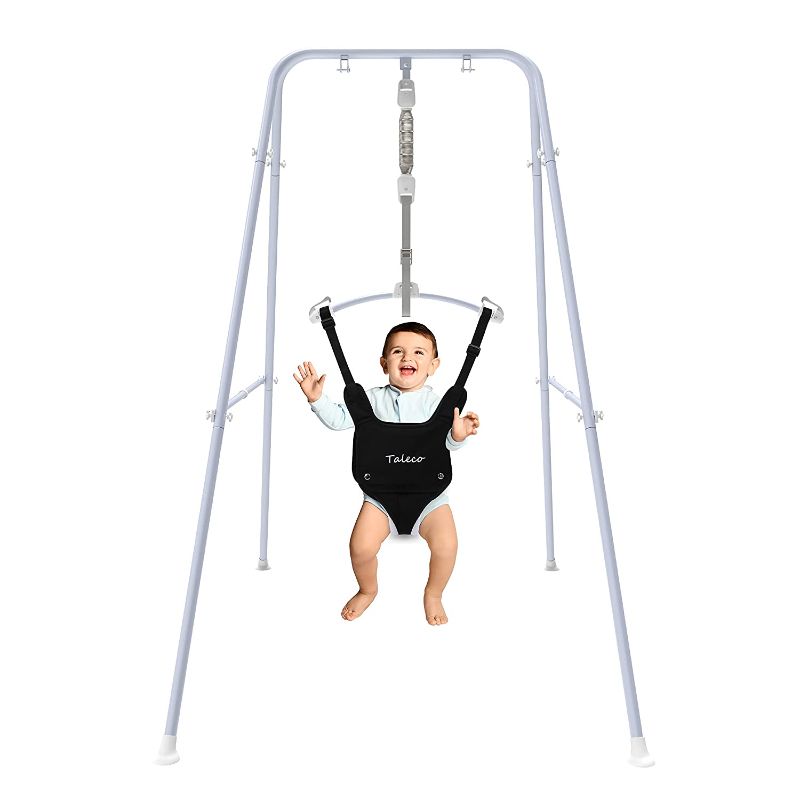Photo 1 of Baby Jumper with Stand,Baby Bouncer,Easy Set-Up,Baby Exerciser for Active Babies,Suitable for Indoor and Outdoor
