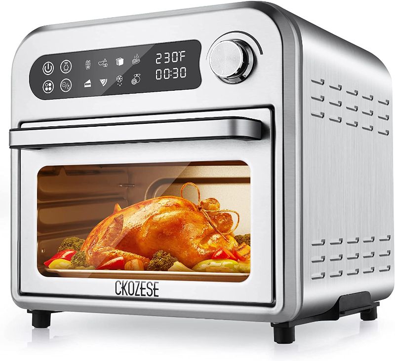 Photo 1 of 8-In-1 Compact Toaster Oven Air Fryer, small size 
