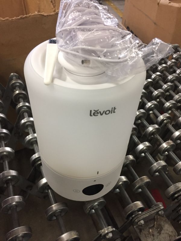 Photo 2 of LEVOIT Humidifiers for Bedroom, Cool Mist Top Fill for Baby Nursery Kids and Plants with Essential Oils, Ultrasonic, Smart Control with Constant Humidity, Super Quiet, Easy Clean, BPA Free, 3L, White
