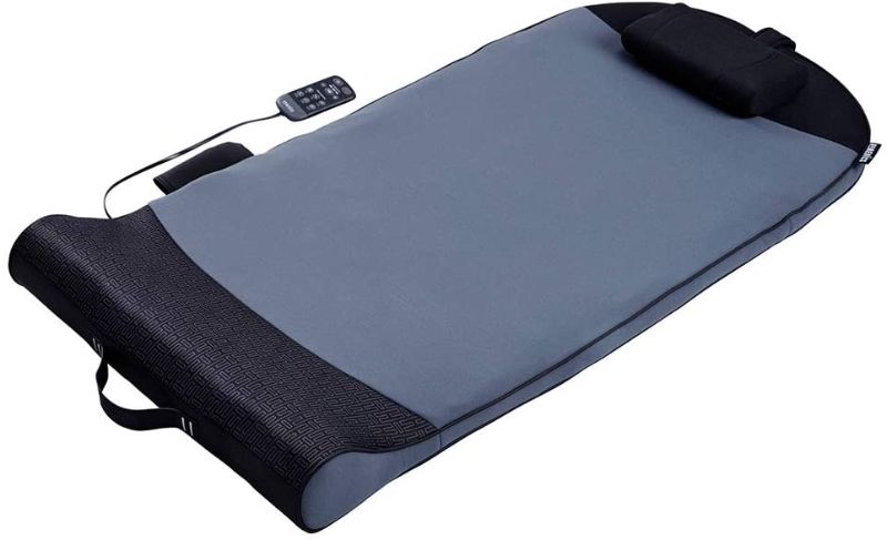 Photo 1 of HoMedics Body Flex Back Stretching Mat with Heat, 6 Stretching Programs and 3 Intensity Levels with Removable Memory Foam Pillow for Full Body Coverage, Portable for Yoga, Athletes, Home Gym
