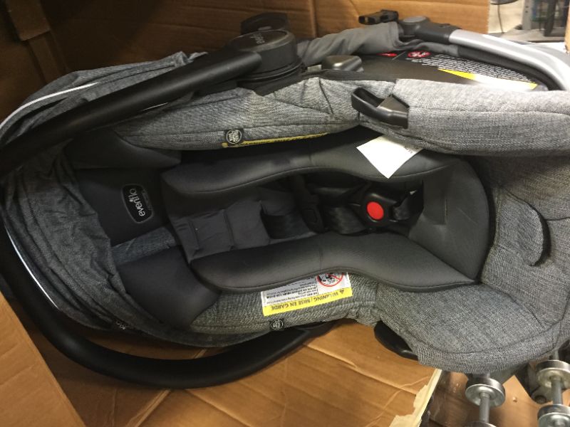 Photo 4 of Evenflo Pivot Xpand Modular Travel System with Safemax Infant Car Seat-Percheron