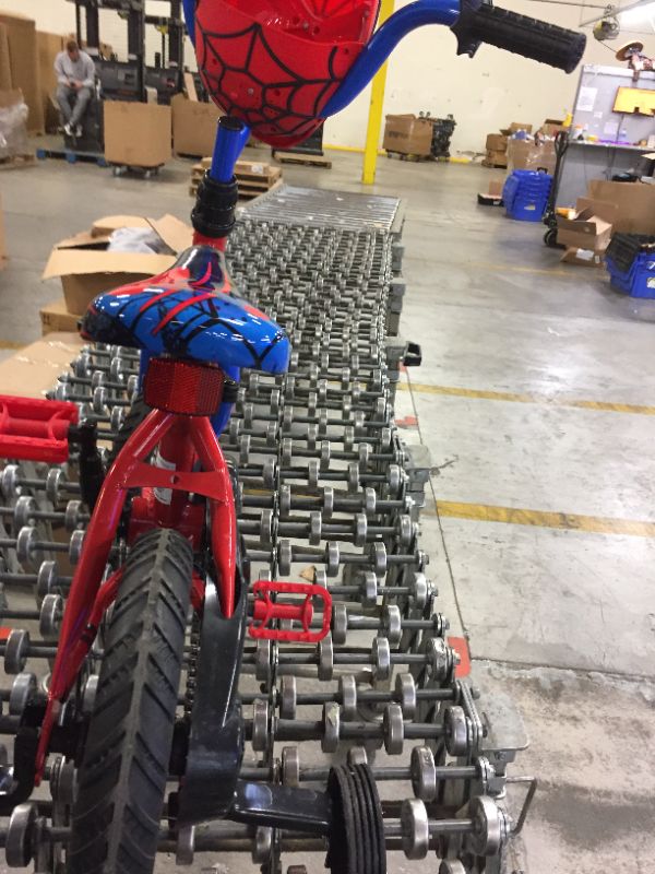 Photo 5 of 12" Marvel Spider-Man Sidewalk Bike for Boys, Red, by Huffy

