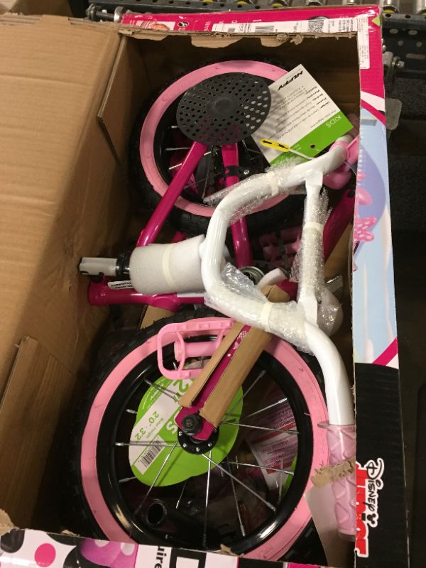 Photo 4 of 12-inch Disney Minnie Mouse Bike for Girls' by Huffy
