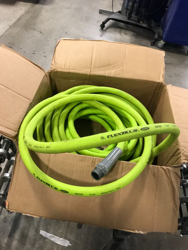 Photo 1 of 50 foot water hoes flexzilla 5/8 150 psi 