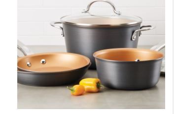 Photo 1 of Ayesha Curry 9-Piece Cookware Set
